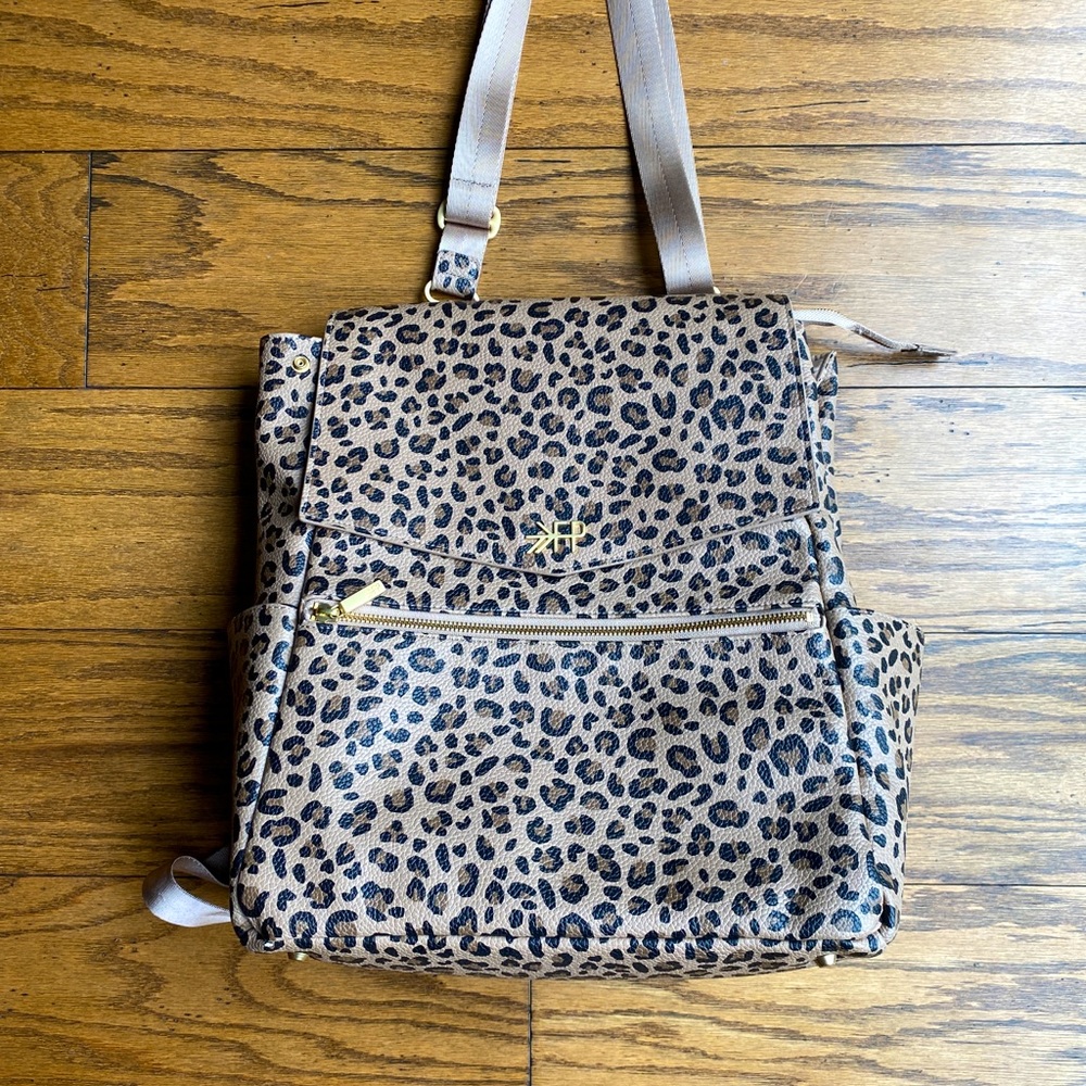 Freshly Picked Classic Diaper Bag - Leopard